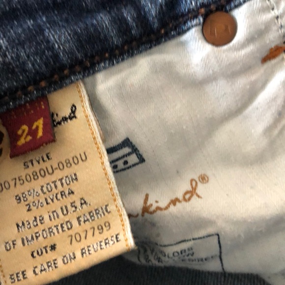 Seven 7 Jeans sz 27 - Picture 2 of 2
